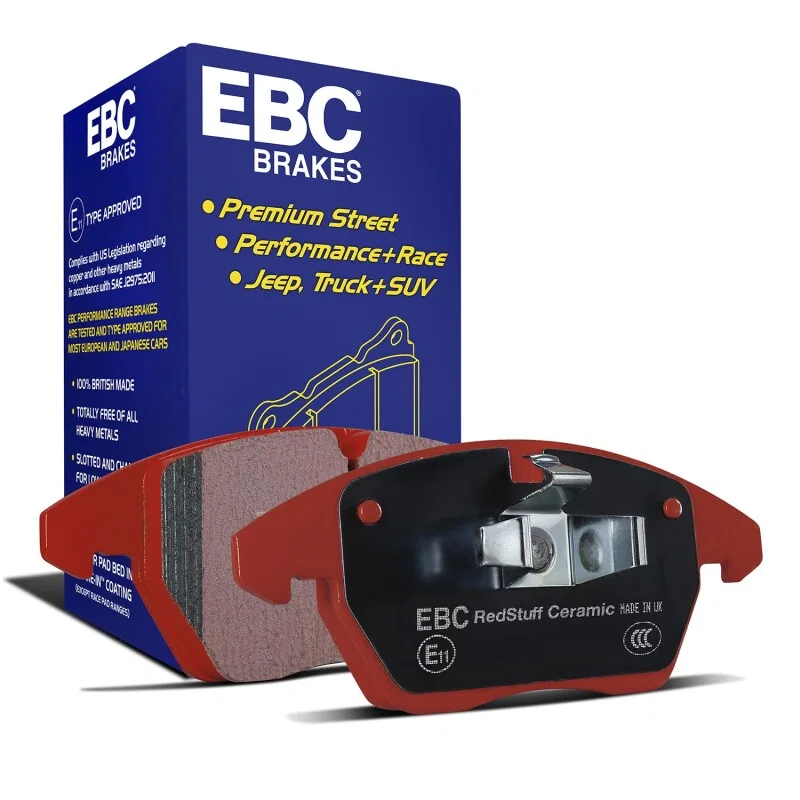 EBC DP3781/2C, 01-03 Acura CL 3.2 Redstuff Rear Brake Pads