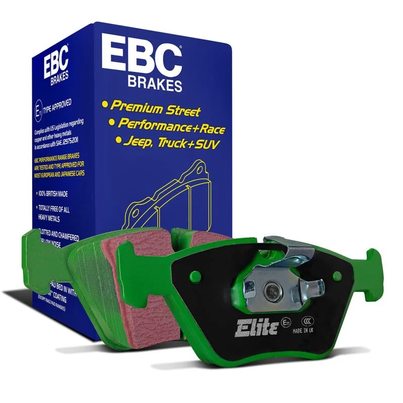 EBC DP61395, 00-01 Mercedes-Benz M-Class (ML) ML430 4.3 Greenstuff Rear Brake Pads
