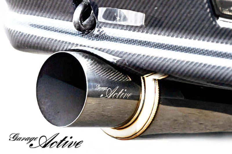 GReddy 44889122, Garage Kakimoto 89-94 Nissan Skyline GT-R SS Exhaust R32 w/ 90mm Main