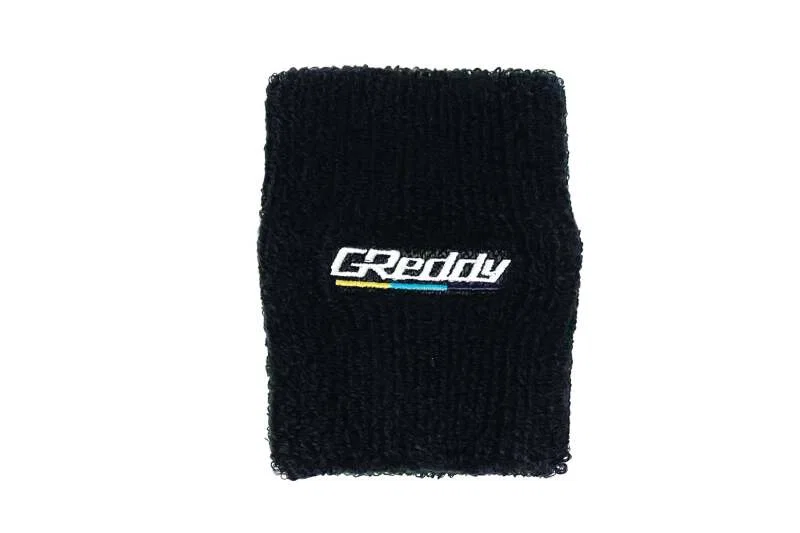 GReddy 18001898, Underline Logo Reservoir Cover - Black