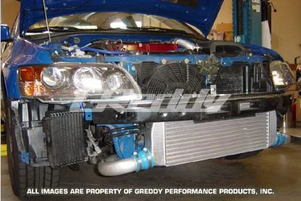 GReddy 12030429, LS Spec Intercooler Stock Turbo 24 Core 280x600x76mm (Piping Kit recommended) *SPECIAL ORDER* for Mitsubishi Lancer