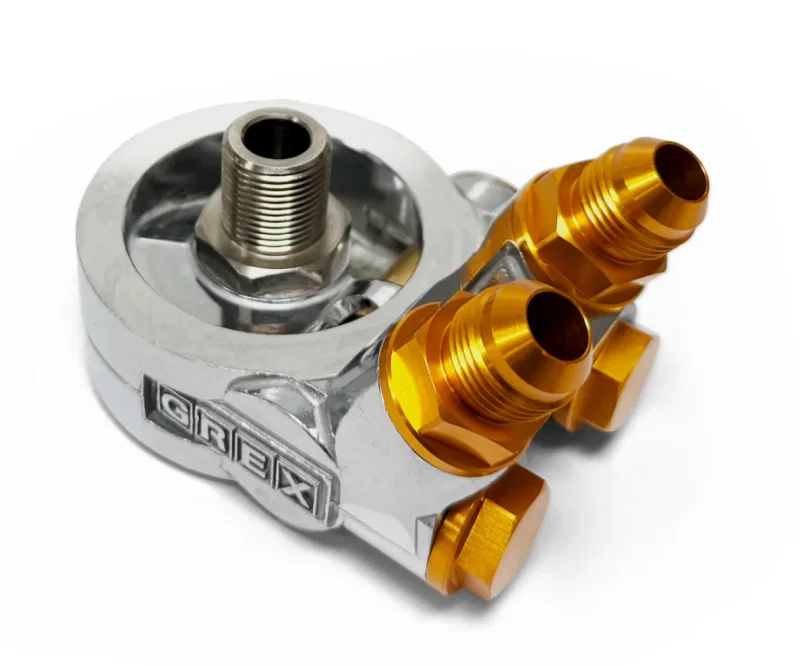 GReddy 12401127, Oil Cooler Adapter Type-E Thread M20x1.5/AN12