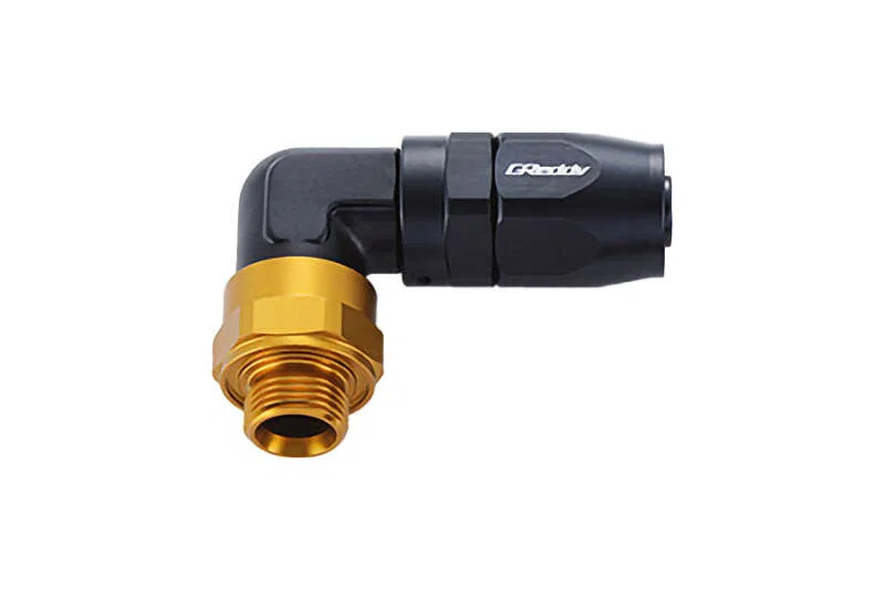 GReddy 12402153, Direct 10AN Hose end Fitting Fitting 90 Degree ORing Seal