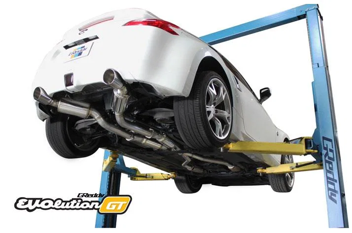 GReddy 10128303, 09-17 Nissan 370Z Evolution GT Full Dual Cat-Back Exhaust