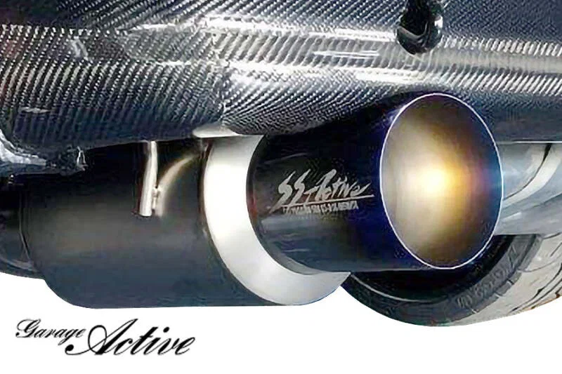 GReddy 44889112, Garage 89-94 Nissan Skyline GT-R Ti Exhaust R32 w/ 90mm Main & 130mm Tip