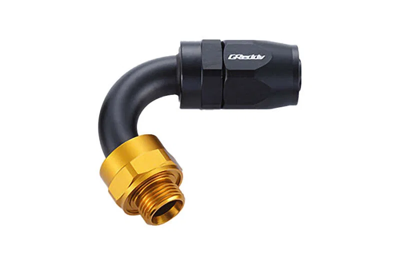 GReddy 12402154, Oil Cooler Center Bolt AN Fitting 120 Degree #10