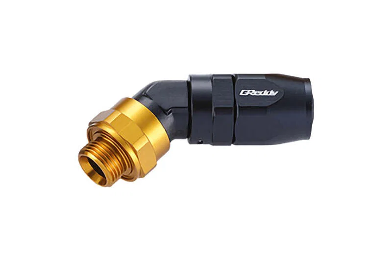 GReddy 12402152, Direct 10AN Hose End Fitting 45in w/ O-Ring Seal