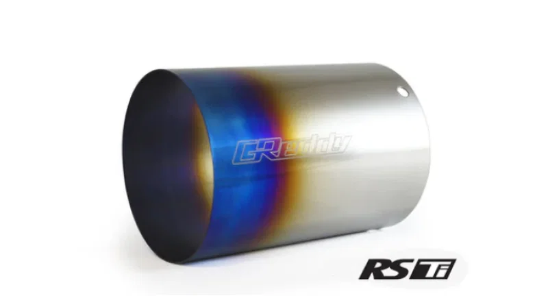 GReddy 11002103, Burnt Titanium Tip 115mm Diameter 170mm Length (for Revolution RS / RS-TI / RS-Race)