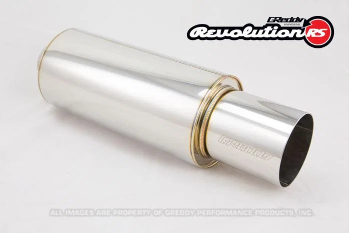 GReddy 11001125, 2.5in Universal Revolution Muffler
