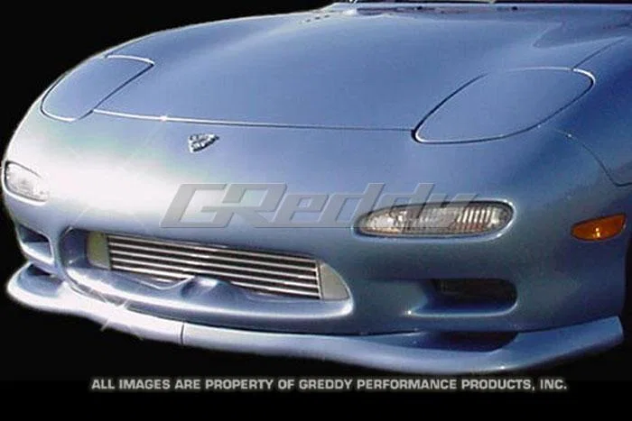 GReddy 12040421, 93-96 Mazda RX-7 24 LS Spec Intercooler Kit for Factory Turbos *Battery Relocation Required*
