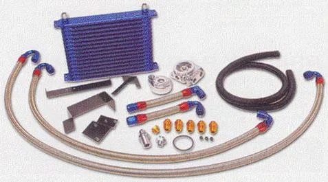 GReddy 12014602, 83-87 Toyota AE86 4A-GE 13-Row Oil Cooler Kit with Shroud