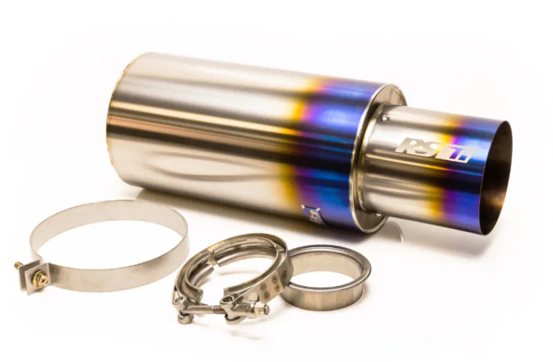 GReddy 11002530, Universal 3in 3-Bolt Tip Revolution Ti Muffler