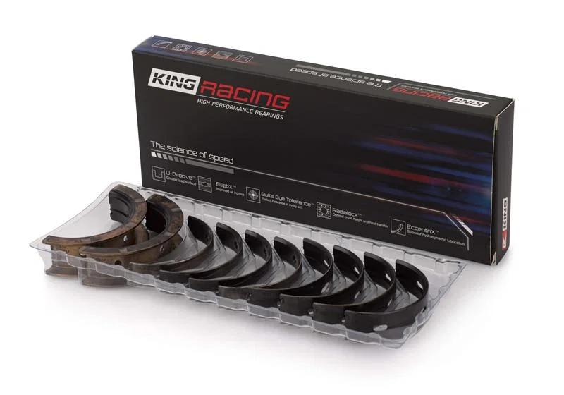 King Engine Bearings MB7089XP, Volkswagen VR6 2.8L Performance Main Bearing Set - Size STD