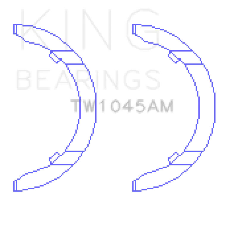 King Engine Bearings TW1045AM, 1798 Audi CDAA/CDHA/CDHB/CDAB Thrust Washer Set