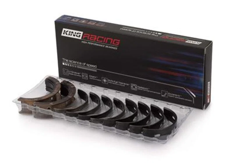 King Engine Bearings MB5722XPCSTDX, 2007+ Mitsubishi 4B11T EVO X Coated Performance Main Bearing Set - Size STDX