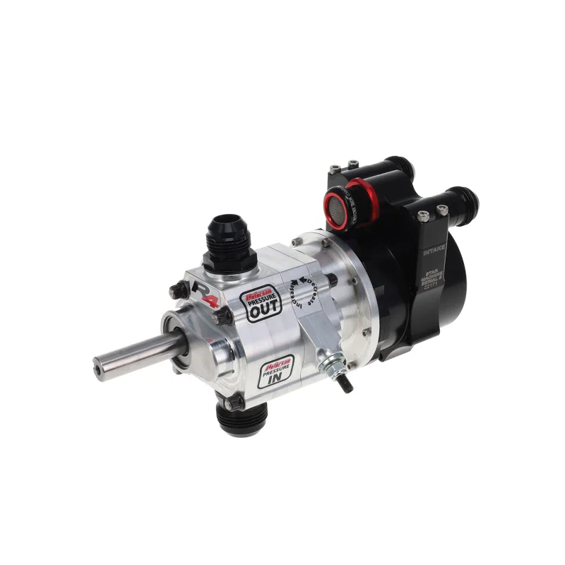 Peterson Fluid Systems 04-1804, R4 1-Stage Oil Pump - Left Side Mount - Rear Drive w/ Vac