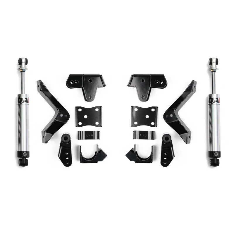 QA1 RDK52633, 2019+ Chevrolet Silverado / GMC Sierra 1500 Single Adjustable Rear Drop Kit - 3in to 5in Drop