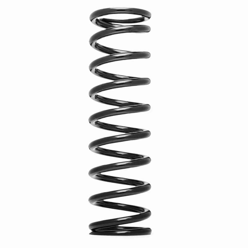 QA1 8HT700B, 2-1/2in ID High Travel Spring - 8in Length x 700lbs/in - Black Powder Coated