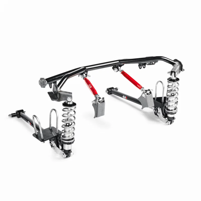 QA1 R158-170, 68-72 GM X-Body Rear Four Link Single Adjustable Suspension System