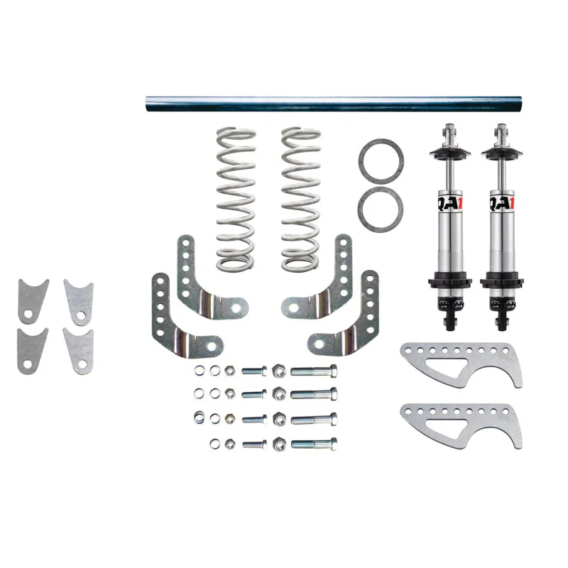 QA1 DD501-12130, Pro Rear Weld-In Coil-Over System - Double Adj. - 12in x 130lbs/in - 3in Tube - Aluminum