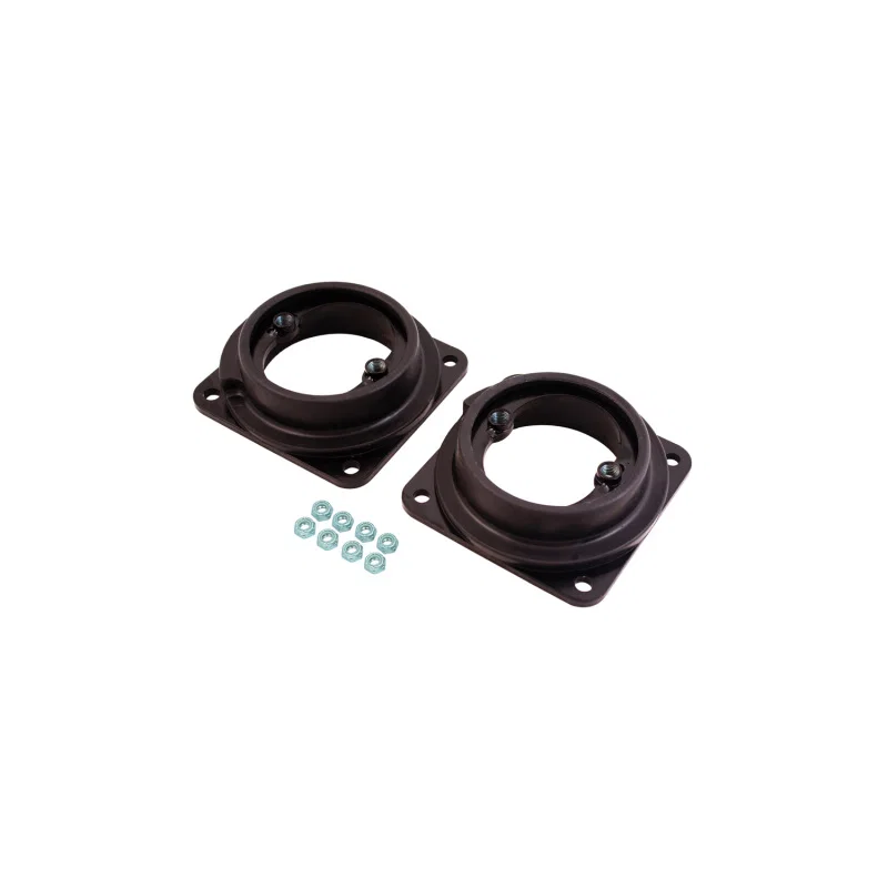 QA1 7720-168, Early GM Lower Control Arm Bolt-In Spring Adapter Kit for Stock Springs