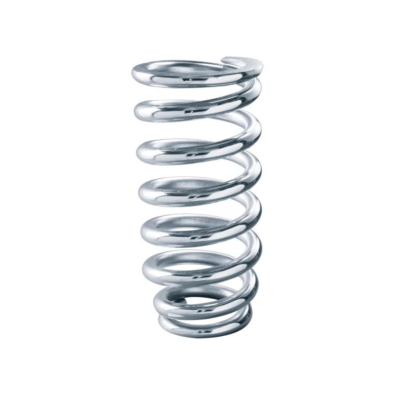 QA1 8MB700, 3-1/2in ID Tapered Spring - 8in Length x 700lbs/in - Chrome Plated