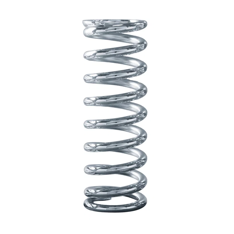 QA1 10CS150, 2-1/2in ID Spring - 10in Length x 150lbs/in - Chrome Plated