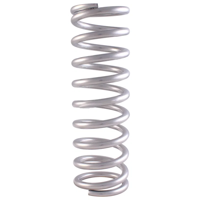 QA1 8S160, 1-7/8in ID Spring - 8in Length x 160lbs/in - Silver Powder Coated