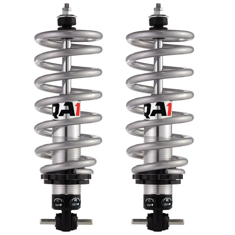 QA1 GD401-08750C, GM Pro Front Coil-Over System - Double Adj. - 8in x 750lbs/in - Flat Large - Aluminum