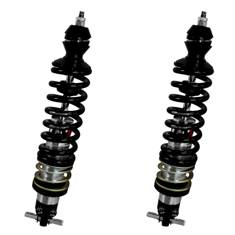 QA1 GD455-08450, 97-13 Chevy Corvette Front Pro-Coilover Shock Absorber - Double Adj. - 8in x 450lb/in - Aluminum