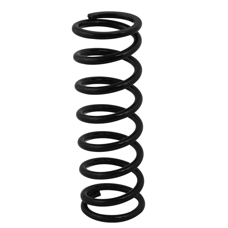 QA1 14HT080B, 2-1/2in ID High Travel Spring - 14in Length x 80lbs/in - Black Powder Coated