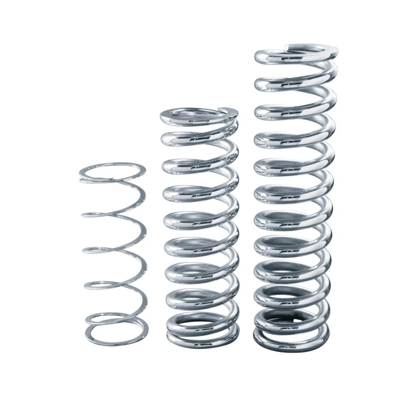 QA1 10SM115, 1-7/8in ID Spring - 10in Length x 115lbs/in - Chrome Plated