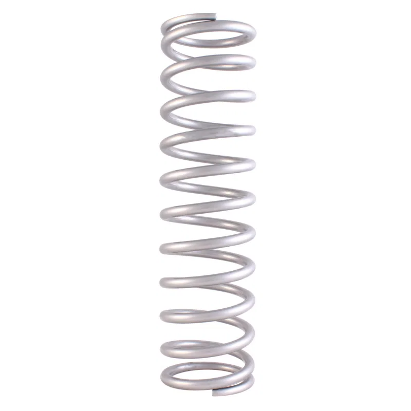 QA1 12-525, 2-1/2in ID Spring - 12in Length x 525lbs/in - Silver Powder Coated