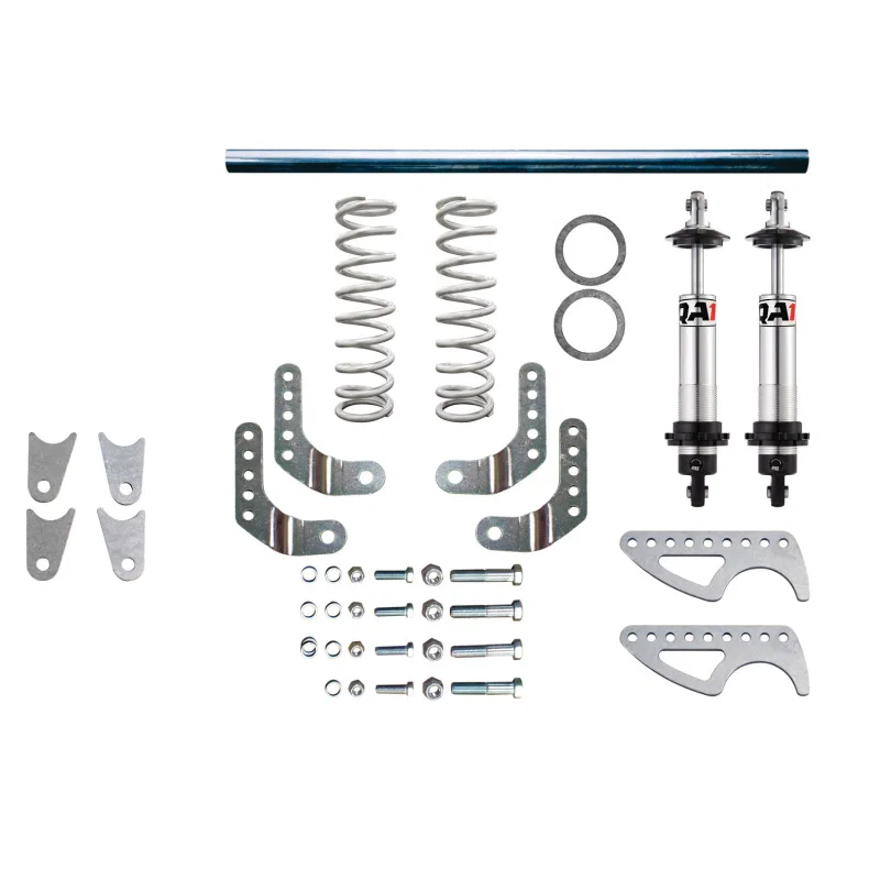 QA1 DS501-12130, Pro Rear Weld-In Coil-Over System - Single Adj. - 12in x 130lbs/in - 3in Tube - Aluminum