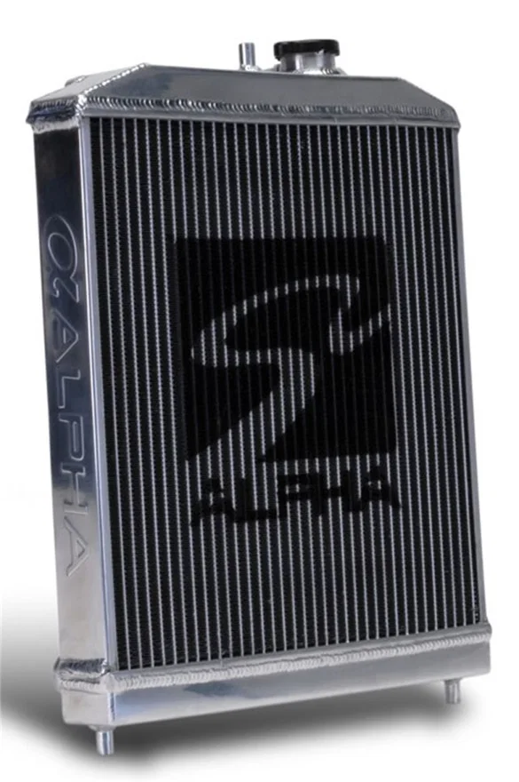 Skunk2 Racing 349-05-2000, Alpha Series 92-00 Honda Civic Radiator (Half Size) (Dual Core) (Manual Trans.)