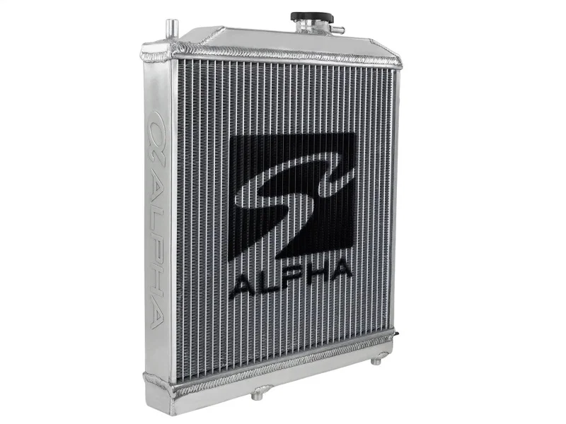 Skunk2 Racing 349-05-1550, Alpha Series 88-91 Honda Civic/CRX Radiator (Half Size) (Dual Core)