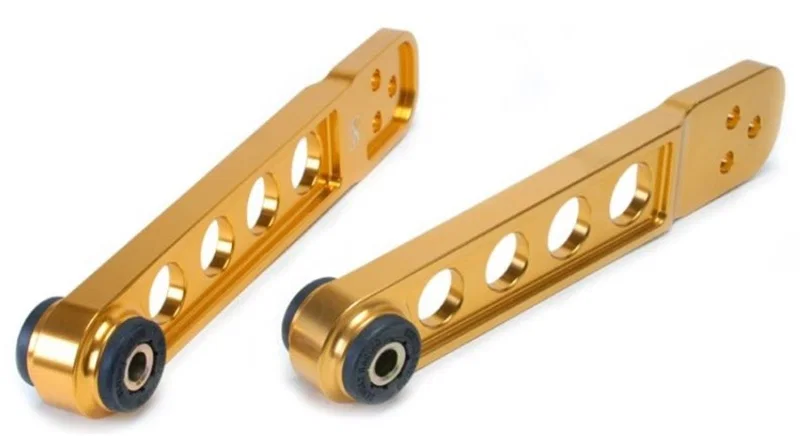 Skunk2 Racing 542-05-0210, 02-06 Honda Element/02-06 Acura RSX Gold Anodized Rear Lower Control Arm (Incl. Socket Tool)
