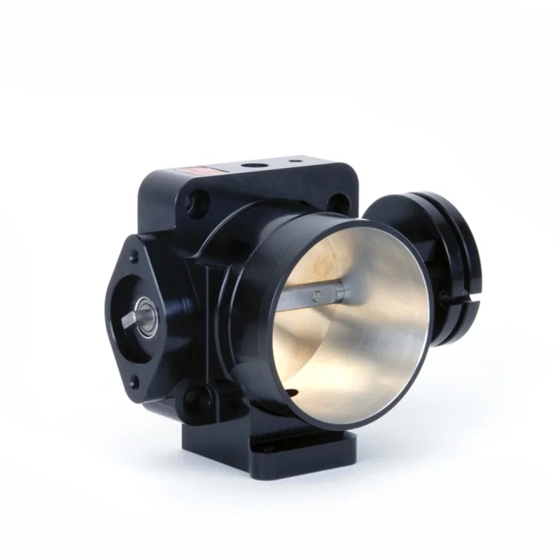 Skunk2 Racing 309-05-0085, Pro Series 02-06 Acura RSX Type-S 70mm Billet Throttle Body Black Anodized (Race Only)