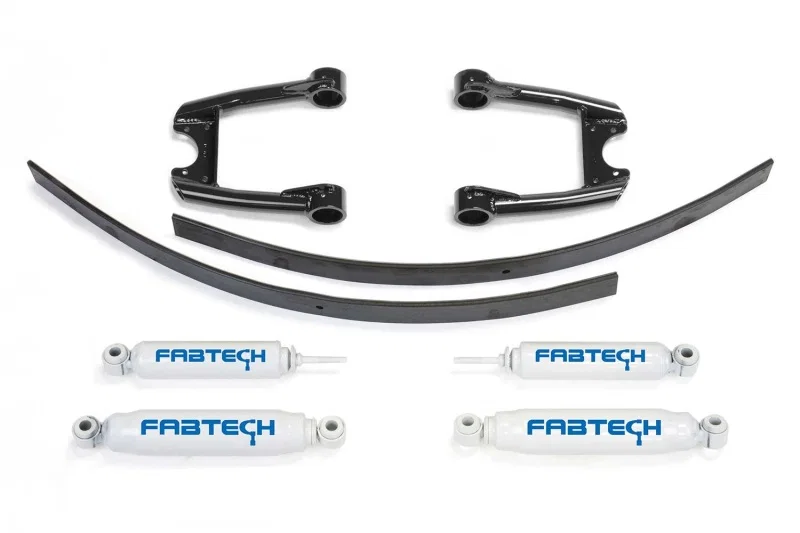 Fabtech FTS4130-1, 84-95 Toyota Pickup 2WD 5 Lug 3.5in Upper Control Arm Kit