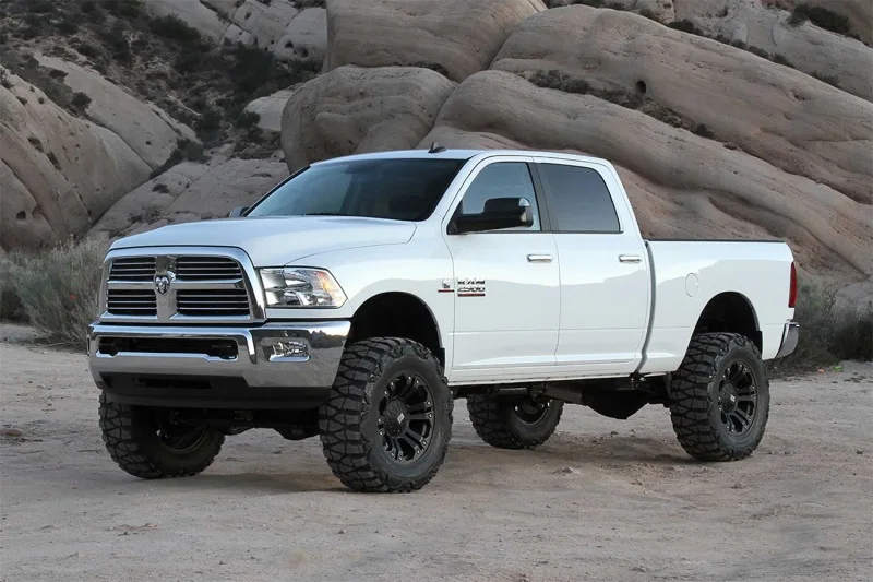 Fabtech FTS23080, 14-18 Ram 2500 4WD 5in Radius Arm System - Component Box 2 w/Performance Shock Absorbers
