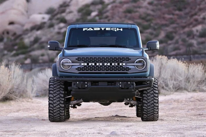Fabtech FTS22342, 3in Shock Spacer Kit for use with Bilstein Shocks for Ford Bronco