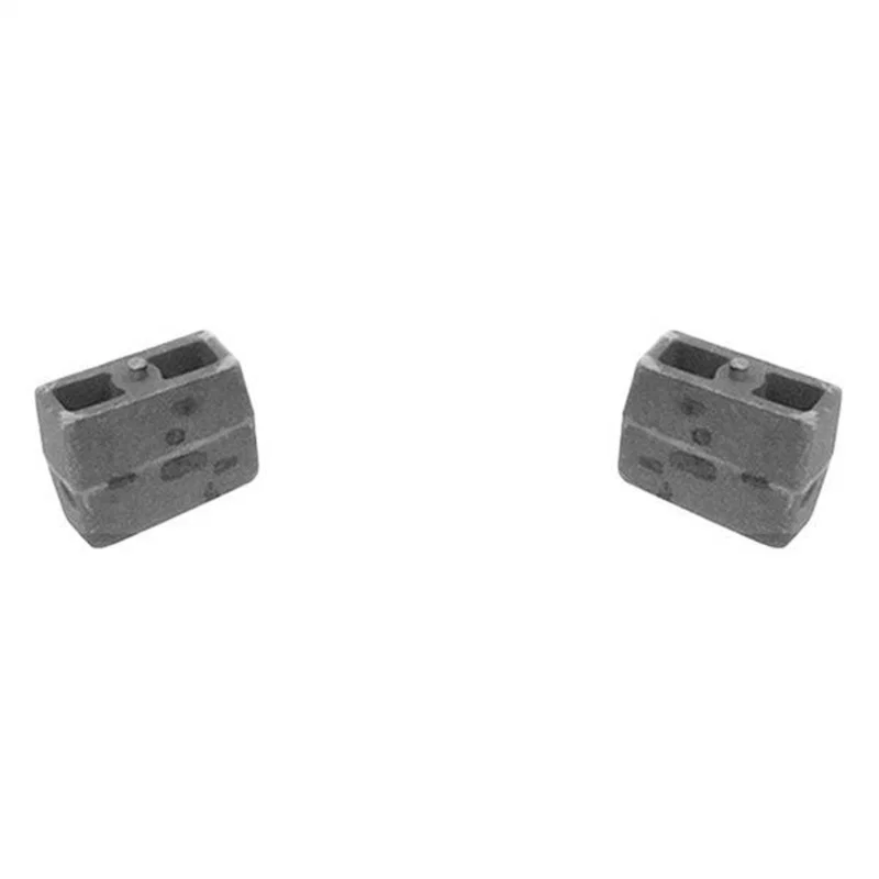 Fabtech FTSBK5, 00-04 Ford F250/350 4WD Rear Leaf Spring Block Kit - 5in