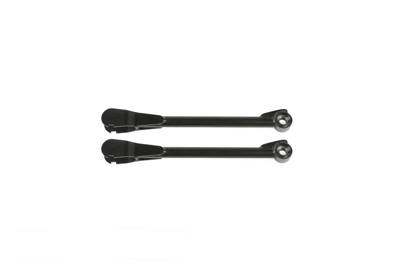 Fabtech FTS24123, 07-18 Jeep JK 4WD Short Control Arm Front Upper Links w/5 Ton Joints - Pair