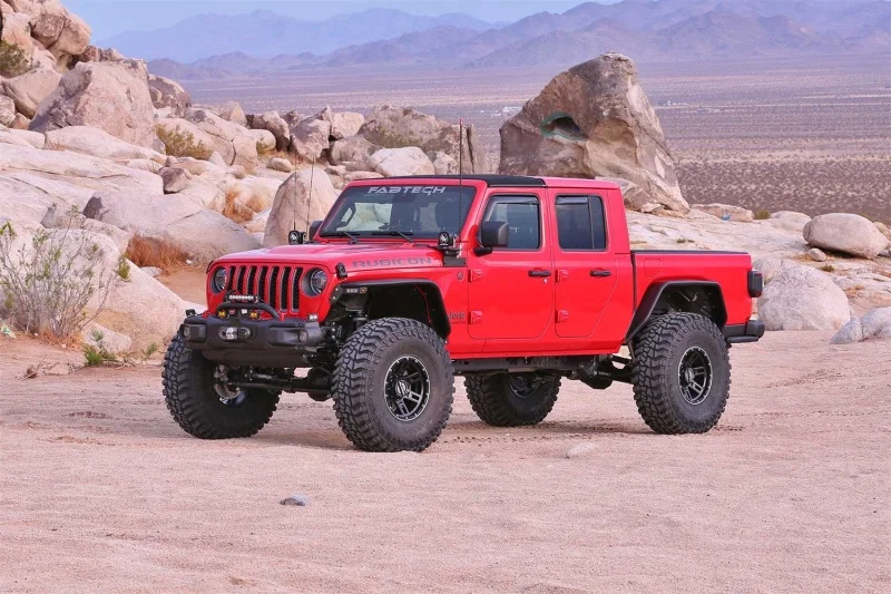 Fabtech FTS24258, 5in Long Arm Kit Component Box for Jeep Gladiator