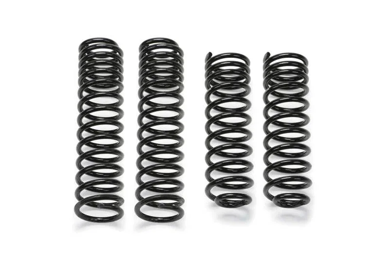 Fabtech FTS24143, 07-18 Jeep JK 4WD 2-Door 5in Front & Rear Long Travel Coil Spring Kit