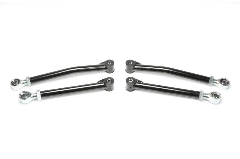 Fabtech FTS24128, 07-18 Jeep JK 4WD Short Control Arm Front & Rear Lower Links w/5 Ton Joints
