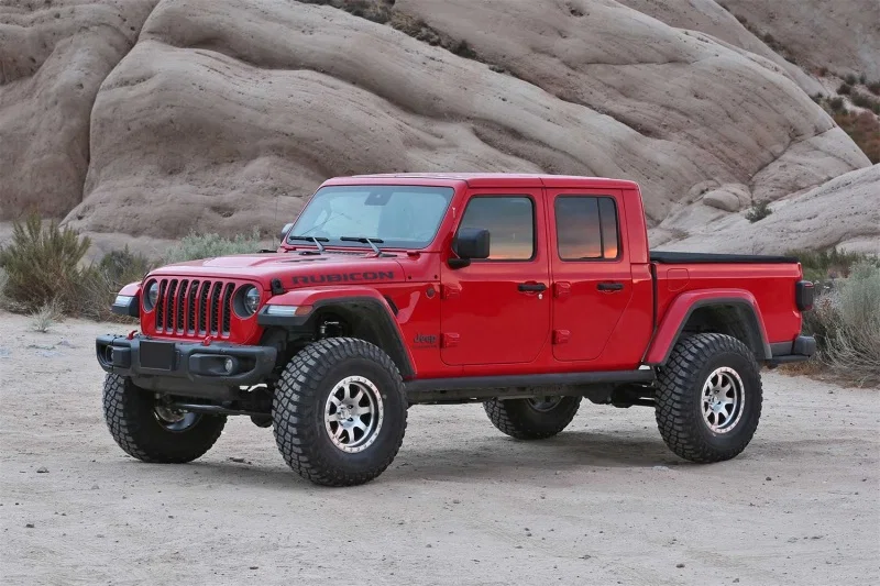 Fabtech FTS24246, 2020 Jeep Gladiator (JT) 4WD Control Arm Front & Rear Lower Links w/5 Ton Joints