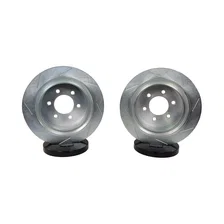 Brakes Claw Performance Rotors, Rear (Slot/Zinc Only) for 2012-2020 Ford F-150 image 2