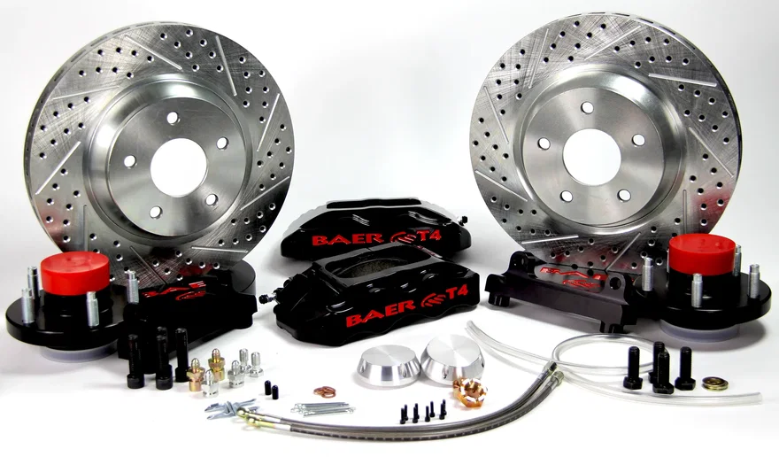Baer Brake Systems 4301504B, Track4 Brake System Front for Ford Mustang