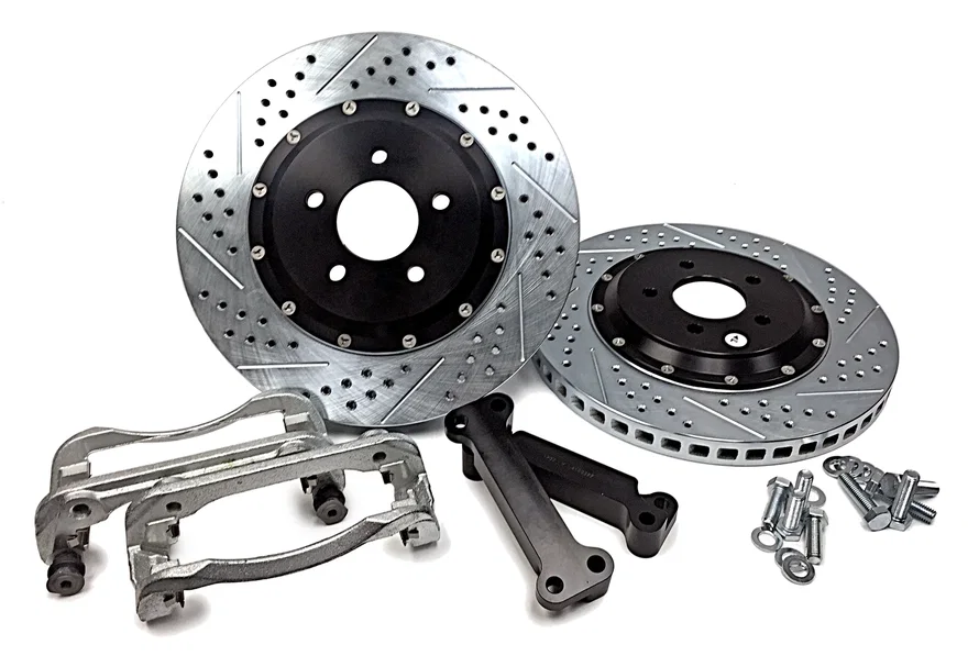 Baer Brake Systems 2261026, EradiSpeed+ Disc Brake Rotors Front for Ford Mustang